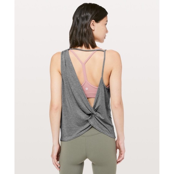lululemon athletica Tops - LULULEMON Dare to Drop Tank, Gray